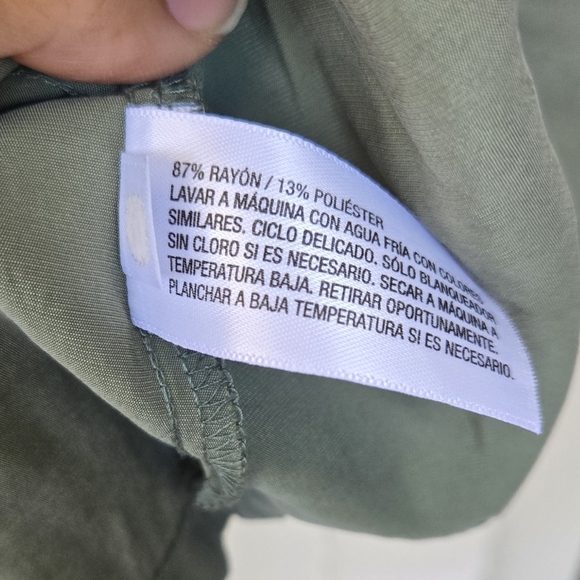 Ava And Viv Green T Shirt Dress Sz 3x - Picture 6 of 7